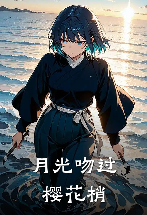 月光吻过樱花梢