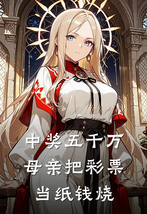 中奖五千万，母亲把彩票当纸钱烧