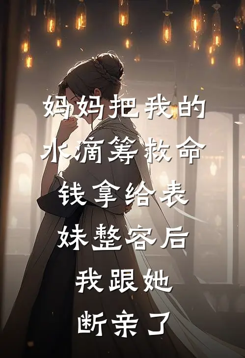 妈妈把我的水滴筹救命钱拿给表妹整容后，我跟她断亲了