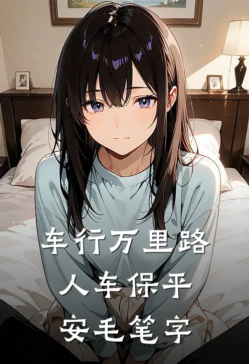 车行万里路人车保平安毛笔字